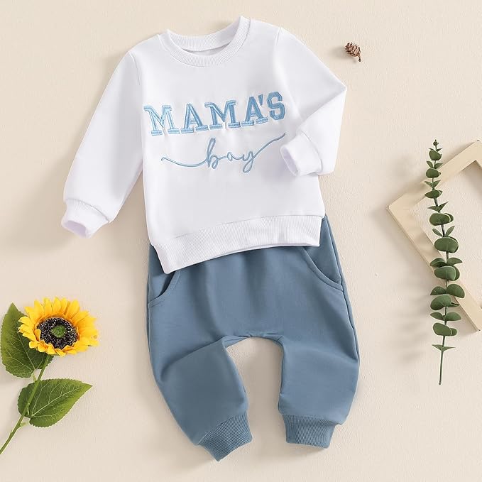 Mama’s Boy 2-Piece Baby Outfit Set - Image 17