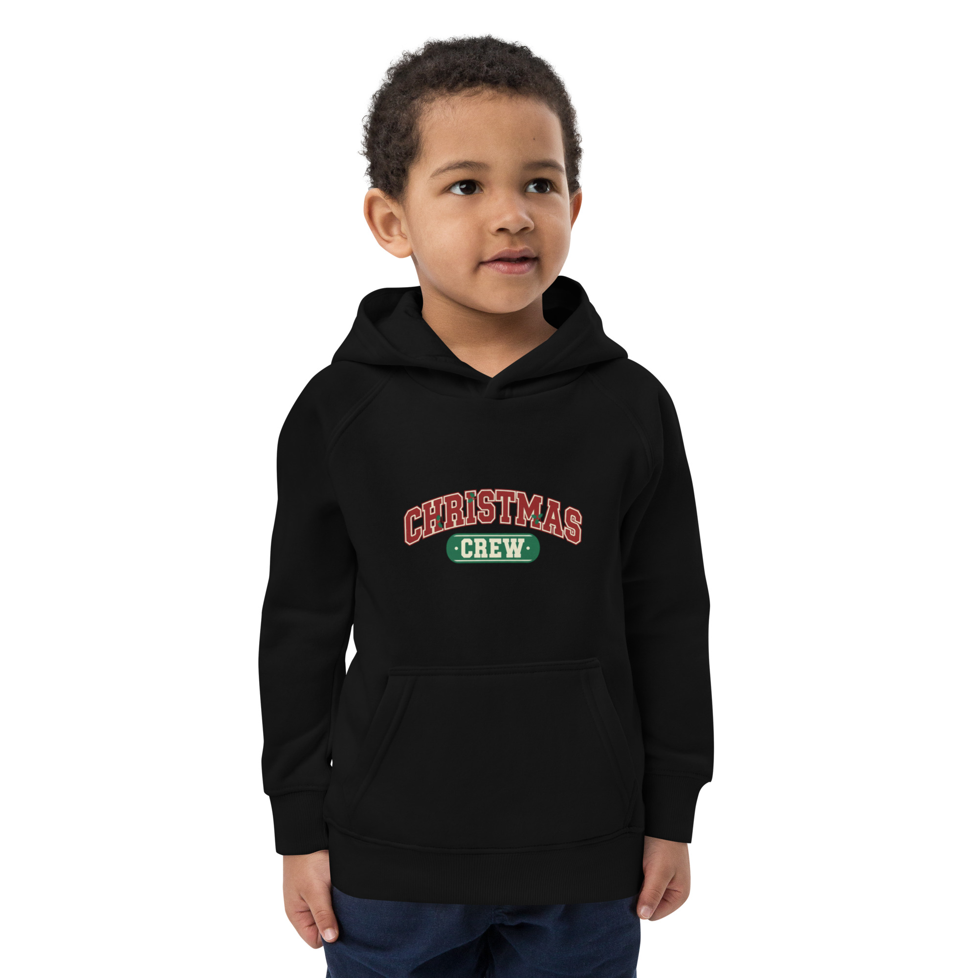 Christmas Crew Kids Eco Hoodie