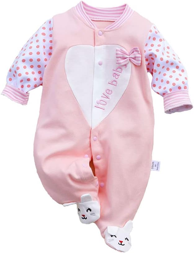 Baby Clothes Girl Long Sleeve Romper, Cartoon Cotton Girls Clothes, Baby Grows Outfits Romper Set, Unisex Newborn Clothing Gift, Cute Newborn Bodysuits 0-3 Months - Image 17