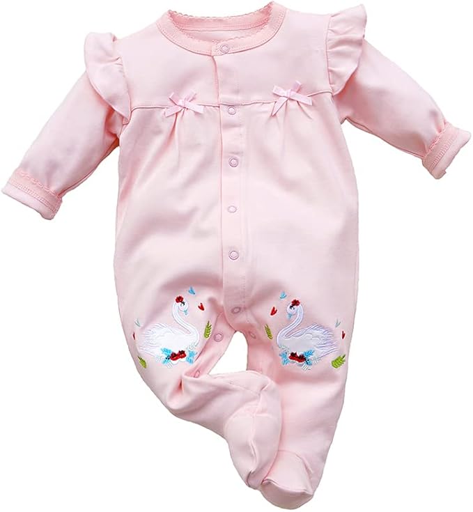 Baby Clothes Girl Long Sleeve Romper, Cartoon Cotton Girls Clothes, Baby Grows Outfits Romper Set, Unisex Newborn Clothing Gift, Cute Newborn Bodysuits 0-3 Months - Image 22