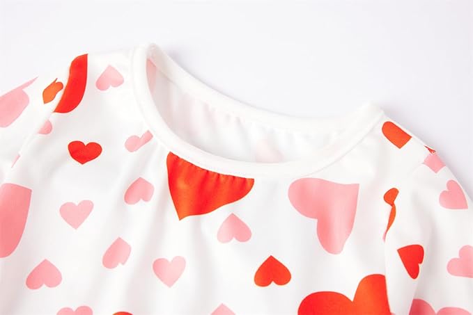 Girls Christmas Red Dress Toddler Long Sleeves Green Tulle Tutu Party Dresses Xmas Outfits - Image 4