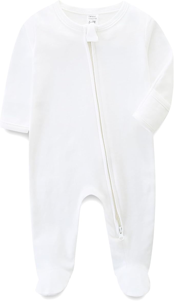 Baby Boy Girl Clothes, Baby Grows, Newborn Clothing, Newborn Clothes Romper Cotton Long Sleeve, Bodysuits Double Zipper, Girl Boy Outfits Set 0-3 Months - Image 12