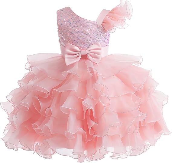 Sleeveless One-Shoulder Dress - Image 5