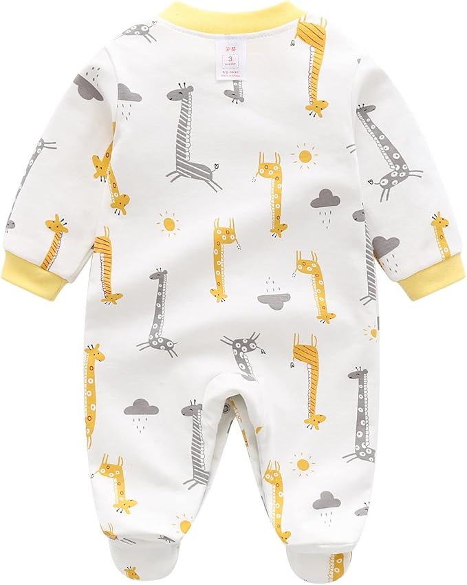 Baby Clothes Girl Long Sleeve Romper, Cartoon Cotton Girls Clothes, Baby Grows Outfits Romper Set, Unisex Newborn Clothing Gift, Cute Newborn Bodysuits 0-3 Months - Image 18
