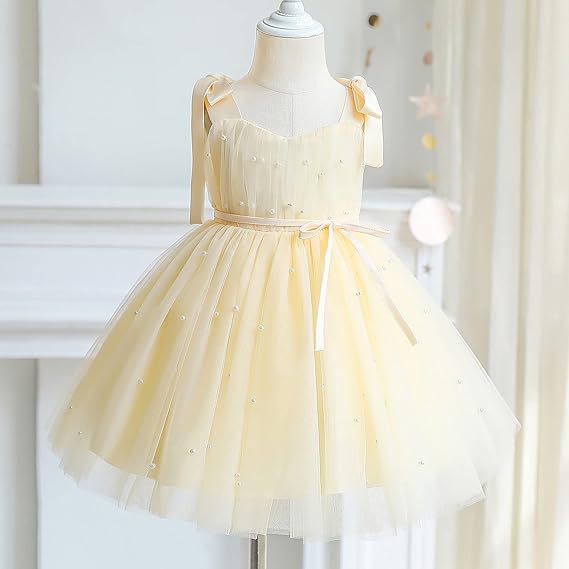 Baby Girl Dress Toddler Flower Party Princess Dress