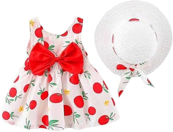 Baby Girls Kids Clothing Summer Toddler Floral Ruched Sleeveless Dresses Girls Dress
