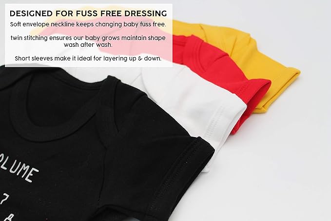 Baby Moo's My Mum Rocks Baby Grow | Unisex Cute Music Bodysuit Vest - Alternative Rock n Roll Music New Baby & Parents Gifts UK - Image 3