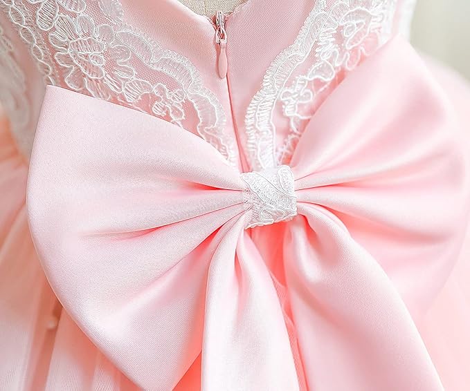 Baby Girl Dress Toddler Flower Party Princess Dress - Image 4