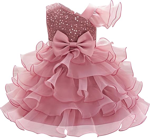 Sleeveless One-Shoulder Dress - Image 17