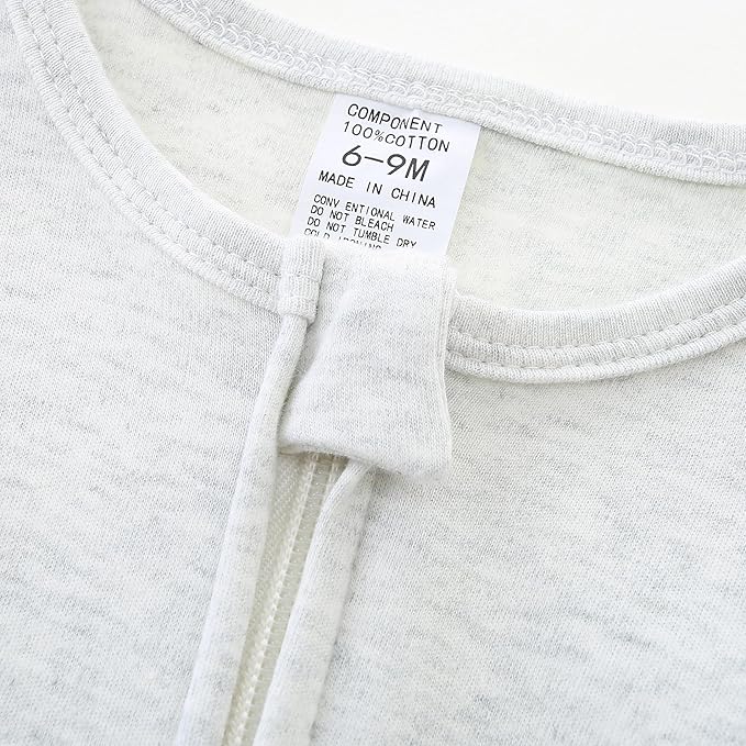 Baby Boy Girl Clothes, Baby Grows, Newborn Clothing, Newborn Clothes Romper Cotton Long Sleeve, Bodysuits Double Zipper, Girl Boy Outfits Set 0-3 Months - Image 19