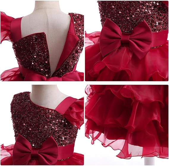 Sleeveless One-Shoulder Dress - Image 4