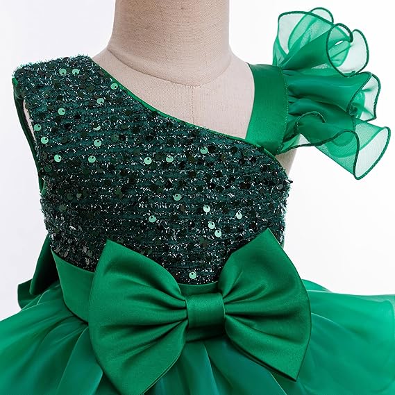 Sleeveless One-Shoulder Dress - Image 12