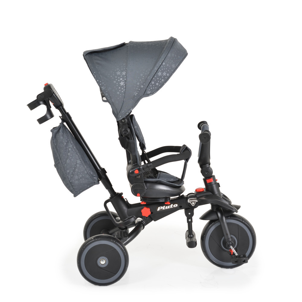 Byox Pluto 360° Rotating Tricycle – Grey - Image 2