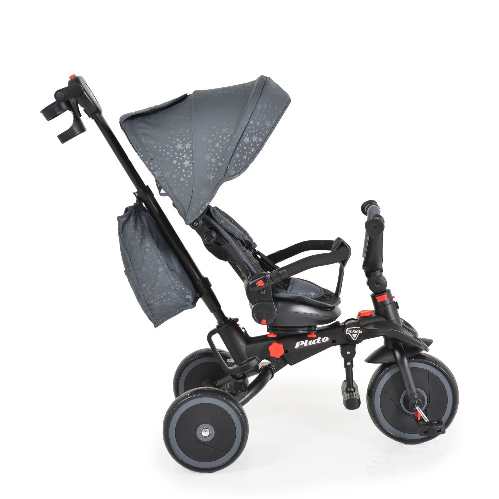 Byox Pluto 360° Rotating Tricycle – Grey - Image 3