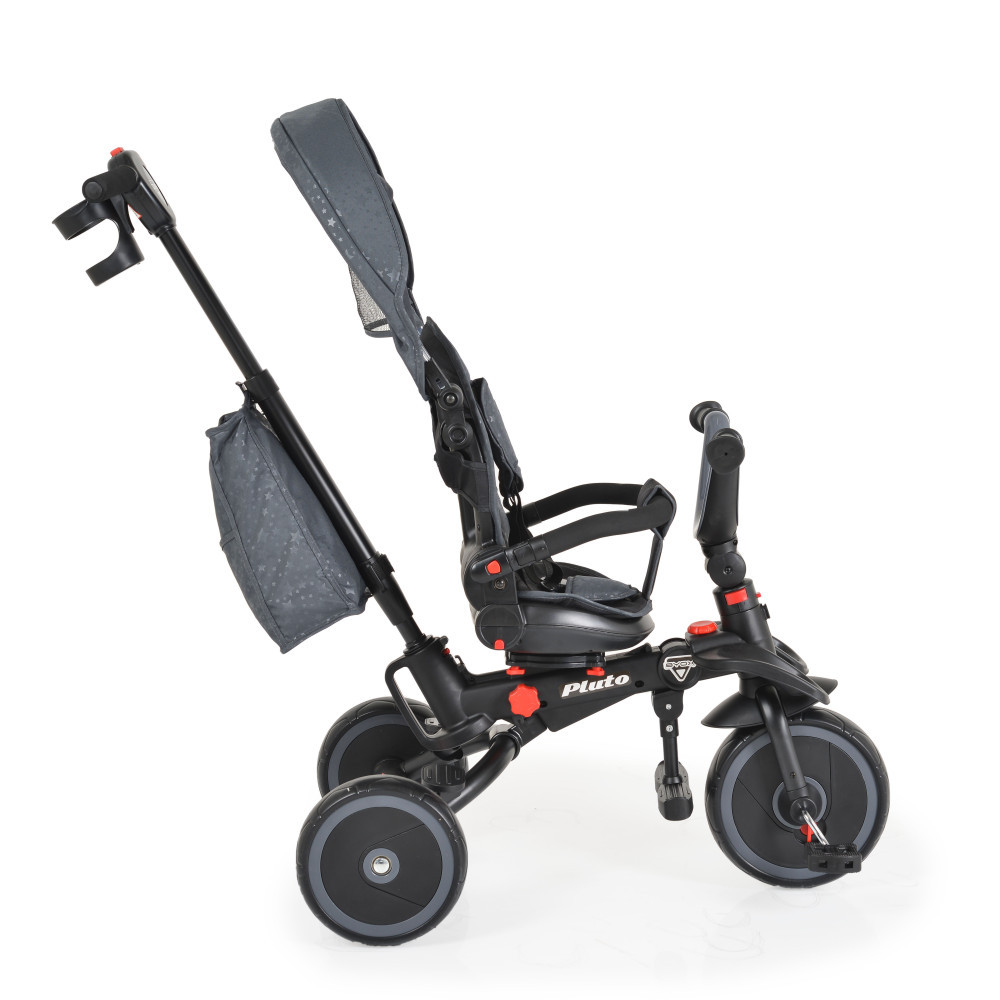 Byox Pluto 360° Rotating Tricycle – Grey - Image 5